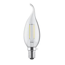 Value Classic LED Candle Tip Dimmable E14 4W Warm White 2700K  400lm, Clear Finish