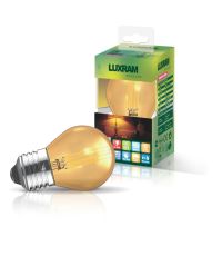 Value Vintage LED Ball E27 230V 4W 2200K Gold Glass