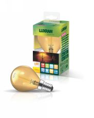 Value Vintage LED Ball E14 230V 4W 2200K Gold Glass