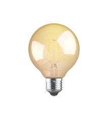 Value Vintage LED Globe 80mm E27 4W 2200K, 330lm, Gold Glass