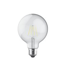 Value Classic LED Globe 95mm E27 8W Warm White 2700K, 806lm, Clear Finish