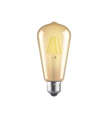 Value Vintage LED Rustica Tradition Tip/M ST64 E27 4W 2200K, 330lm, Gold Glass