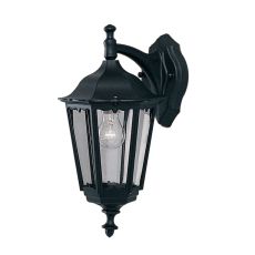 Bel Aire Outdoor Wall Light - 1 Light Black Down Light