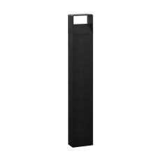 Donnini 1, 1 Light LED Integrated Outdoor IP44 Post Anthracite With Plastic Diffuser