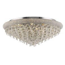 Alexandra Ceiling 16 Light E14 Polished Chrome/Crystal Item Weight: 24.1kg