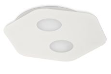 Area Ceiling, 2 x GX53 (Max 9W, Not Included), Sand White