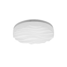 Arena Ceiling/Wall Light Small Round 24W LED IP44 3000K,2160lm,Matt White/White Acrylic,3yrs Warranty