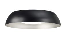 Argenta Ceiling Large, 5 Light E27 Max 20W, 60cm, Matt Black/Silver/White Acrylic, 2yrs Warranty