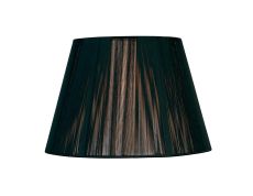 (DH) Silk String Shade For Aura Table Lamp Black , 330mmx220mm