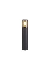 Bizet 45cm Post Lamp 1 x E27, IP54, Anthracite/Smoked, 2yrs Warranty