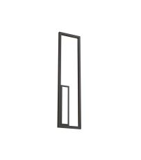 Boutique Rectangle Wall Lamp, 40W LED, 3000K, 2250lm, Black, 3yrs Warranty