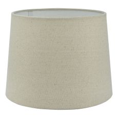 Cane E14 Natural Linen Tapered 25cm Drum Shade (Shade Only)