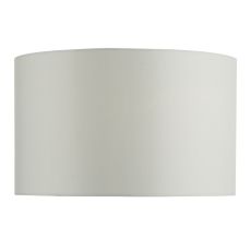 Cibana B22 White Faux Silk 36cm Drum Shade (Shade Only)