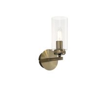 Cindy Wall Lamp Switched, 1 x E14, Antique Brass