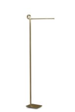 Cinto Floor Lamp 163cm, 7W LED, 3000K, 540lm Dimmable, Antique Brass, 3yrs Warranty