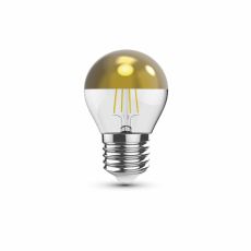 Classic Deco Gold Top Ball G45 E27 4W, 2700K, 330lm, 3yrs Warranty