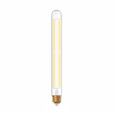 Classic Deco LED 280mm Tubular Line, E27 Dimmable 6W 4000K Natural White, 500lm, Clear Glass, 3yrs Warranty