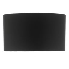 Coco E27 Black Cotton 42cm Drum Shade (Shade Only)