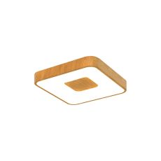 Coin Square Ceiling 56W LED With Remote Control 2700K-5000K, 2500lm, Wood Effect, 3yrs Warranty