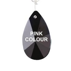 Crystal Star Pendalogue Without Ring Pink 38mm