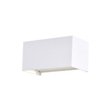 Davos Rectangle Wall Lamp, 4 x 6W LED, 3000K, 2200lm, IP54, White, 3yrs Warranty