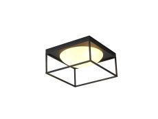 Desigual Semi Flush, 3 Light E27, Matt Black