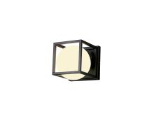 Desigual Medium Wall Lamp, 1 Light E27, Matt Black