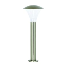 Endon EL-40069 Francis Single Floor Lamp Brushed Stainless Steel/Frosted Finish