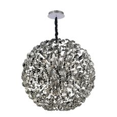 Esme Pendant 42 Light G4 Polished Chrome/Crystal Item Weight: 28kg