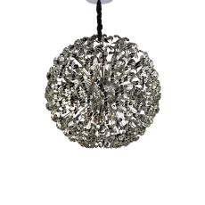 Esme Pendant 54 Light G4 Polished Chrome/Crystal, NOT LED/CFL Compatible Item Weight: 40kg