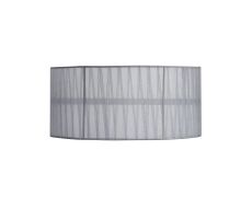Freida Organza Wall Lamp Shade Grey For IL31746/56, 350mmx160mm