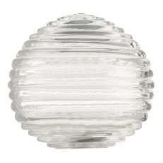 Accessory Mix And Match Ribbed Glass Shade
