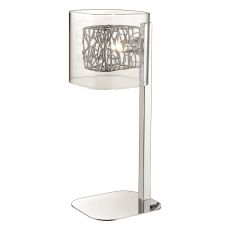 Zante 1 Light Table Lamp G9 Polished Chrome