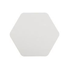 Horsley 200mm Non-Electric Hexagonal Plate (C), Sand White