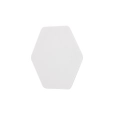 Horsley Magnetic Base Wall Lamp, 12W LED 3000K 498lm, 20cm Horizontal Hexagonal, Sand White