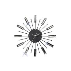 (DH) Infinity Sputnik Clock Black/Crystal