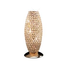 Kos Table Lamp 3 Light G9 French Gold/Crystal