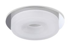 Marcel Recessed Down Light 6W LED Round 3000K, 550lm, Polished Chrome/Frosted Acrylic, Driver Included, 3yrs Warranty
