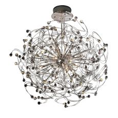 Messe Pendant 24 Light G4 Polished Chrome/Crystal, NOT LED/CFL Compatible Item Weight: 15.3kg