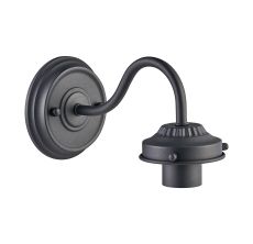 Mya Wall Light, 1 x E27, Satin Black