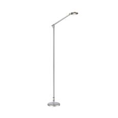 Natalisbon Adjustable Floor Lamp 6W LED 5000K, 540lm, Silver, 3yrs Warranty