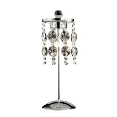 Nico Table Lamp 3 Light G4 Polished Chrome/Crystal, NOT LED/CFL Compatible