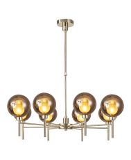 Penton Telescopic/Semi Flush, 8 x G9, French Gold/Copper/Frosted Type G Shade