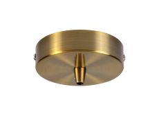 Prema Canopy/Ceiling Rose Kit, Gilt Bronze, c/w Cable Clamp