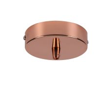 Prema Canopy/Ceiling Rose Kit, Rose Gold, c/w Cable Clamp