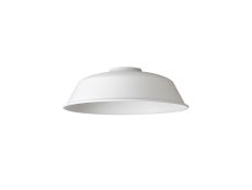Prema Round 25cm Lampshade With Angled Sides, White
