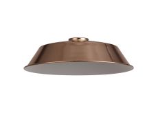 Prema Round 35cm Lampshade With Angled Sides, Rose Gold