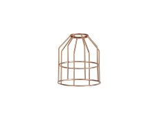 Prema Cylinder 14cm Wire Cage Shade, Rose Gold