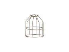 Prema Cylinder 14cm Wire Cage Shade, Brushed Nickel
