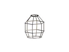 Prema Hexagon 14cm Wire Cage Shade, Antique Brass